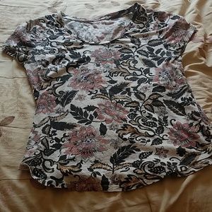 Loft vintage soft scoop neck tee